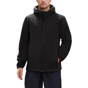 Coofandy Men's Softshell Jacket for $26