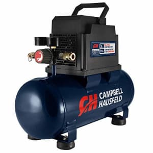 Campbell Hausfeld 3 gallon Air Compressor with Inflation Kit & Air Hose, 3 Gallon Portable for $231
