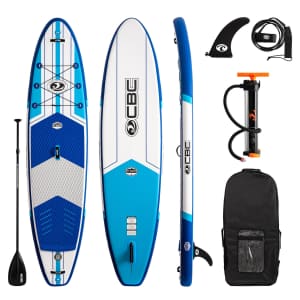 California Board Company CBC 11-Foot All-Terrain Inflatable Paddleboard Package for $350 for members California Board Company CBC 11-Foot All-Terrain Inflatable Paddleboard Package for $350 for members