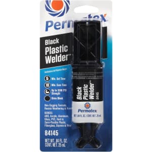 Permatex 84145 Permapoxy Black Plastic Weld for $5