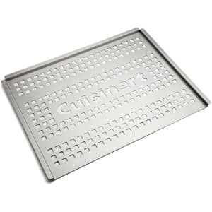 Cuisinart 12" x 16" Stainless Steel Grill Topper for $16 Cuisinart 12" x 16" Stainless Steel Grill Topper for $16