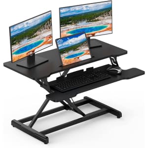 HappYard 35" Standing Desk Converter for $99