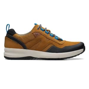 Clarks Men's Wellman Trail AP Waterproof Shoes from $35