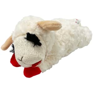Multipet Lamb Chop 10" Plush Dog Toy for $4