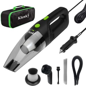 Klenky 115-Watt Portable Car Vacuum Cleaner for $20