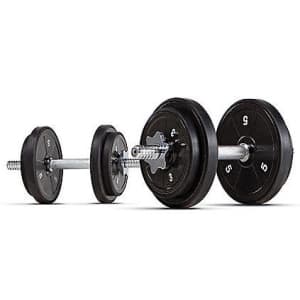 Marcy 40-lb. Adjustable Cast Iron Dumbbell Set for $65 for members