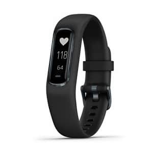 Garmin vivosmart 4, Activity and Fitness Tracker w/ Pulse Ox and Heart Rate Monitor, Black, Large for $99