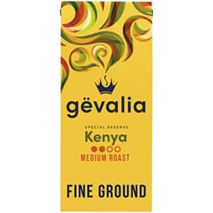 Gevalia Special Reserve Kenya Single Origin Mild Medium Roast Fine Ground Coffee (10 oz Bag) for $7