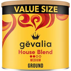 Gevalia House Blend Ground Coffee (30.8 oz Canister) for $17