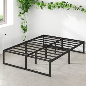 Zinus Lorelai 14" Metal Platform Twin Bed Frame for $55