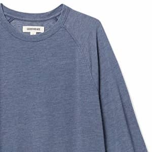 Amazon Brand - Goodthreads Men's Lightweight Burnout Baseball T-Shirt, Denim Blue, XX-Large for $8 Amazon Brand - Goodthreads Men's Lightweight Burnout Baseball T-Shirt, Denim Blue, XX-Large for $8