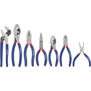 Workpro 7-Piece Plier Set. The pliers, the pliers! If Bubba Gump needed pliers, this is the set. That's $5 off and less than $2.90 per piece.
