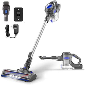 Moosoo Cordless Vacuum 12 kPa 4-in-1 Stick Vacuum for $85 Moosoo Cordless Vacuum 12 kPa 4-in-1 Stick Vacuum for $85