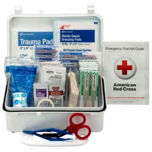 First Aid Only 57-Piece First Aid Kit for $11 via Sub & Save. First Aid Only 57-Piece First Aid Kit for $11 via Sub & Save.
