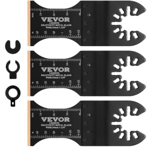 Vevor Carbide Oscillating Tool Blade 3-Pack for $7