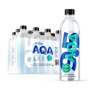 Talking Rain AQA 20-oz. Alkaline Ionized Bottled Water 12-Pack for $14 via Sub & Save