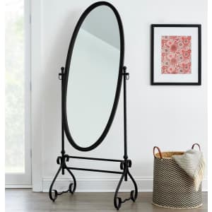 StyleWell 67" Oval Tilting Full-Length Standing Mirror for $72 StyleWell 67" Oval Tilting Full-Length Standing Mirror for $72