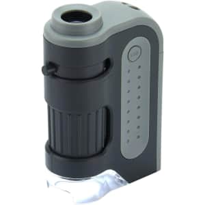 Carson MicroBrite Plus Pocket Microscope for $12