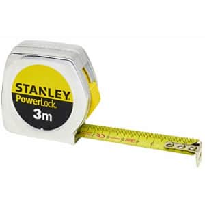 Stanley 1-33-238" Powerlock Tape Measure with End Hook Without Hole, Silver, 3 m/12.7 mm for $12