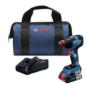 Bosch 18V Brushless Connected-Ready 1/4 and 1/2 Inch 2-In-1 Bit/Socket Impact Driver Wrench Kit for $145
