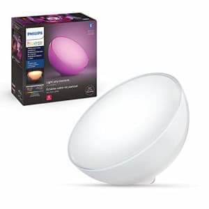 Philips Hue Go White and Color Portable Dimmable LED (Bluetooth & Zigbee) Smart Light Table Lamp, for $90