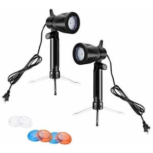 Neewer Table Top Photography Studio LED Lighting Kit 2-Pack for $14 Neewer Table Top Photography Studio LED Lighting Kit 2-Pack for $14