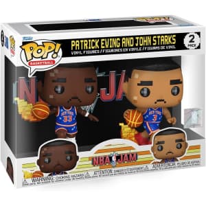 Funko Pop! NBA Jam: Knicks Patrick Ewing and John Starks 2-Pack for $19 Funko Pop! NBA Jam: Knicks Patrick Ewing and John Starks 2-Pack for $19