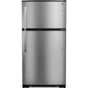 Kenmore 21-Cu. Ft. Top-Freezer Stainless Steel Refrigerator for $550 Kenmore 21-Cu. Ft. Top-Freezer Stainless Steel Refrigerator for $550