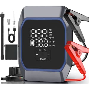 Sikoolet 6,000A Car Jump Starter for $48 w/ Prime