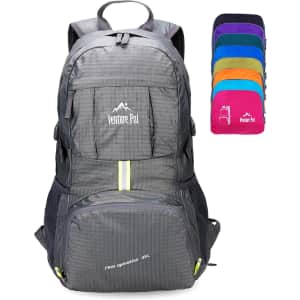 Venture Pal 35L Ultralight Packable Sports Backpack for $26