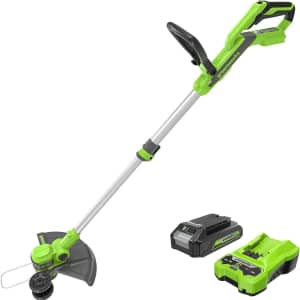 Greenworks Battery Powered Outdoor Tools at Amazon: Up to 25% off