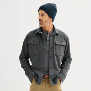 Apt. 9 Men's Fleece Shirt Jacket for $36