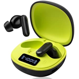 Atzeste Bluetooth 5.4 Wireless Earbuds for $10