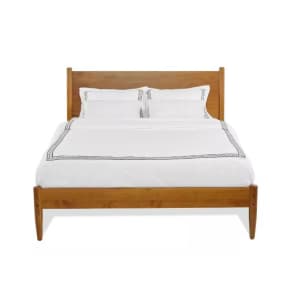 Camaflexi Mid-Century Castanho King Platform Bed for $472 Camaflexi Mid-Century Castanho King Platform Bed for $472