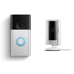 Ring Video Doorbell w/ Ring Indoor Cam for $80