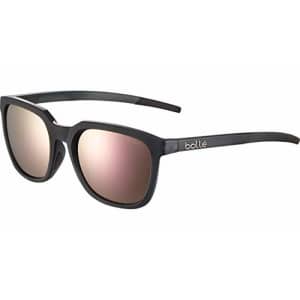 Bolle boll BS017004 Talent Sunglasses, Black Crystal Matte - HD Polarized Brown Pink for $77