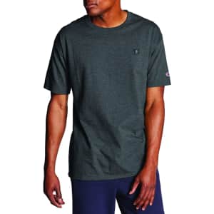 Champion Men's Embroidered C Logo Classic T-Shirt for $30