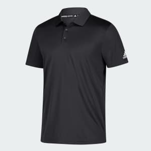 adidas Men's Grind Polo Shirt for $12