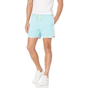 PUMA Men's Classics Runner Shorts, Angel Blue, S for $20