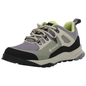 Timberland Women's Lincoln Peak GTX Hiking Boots, Medium Purple, 7 for $91