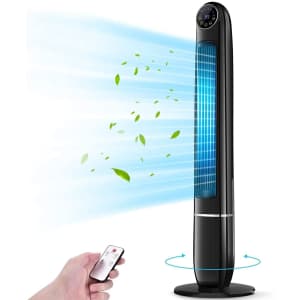 Trustech 48" Oscillating Tower Fan for $56 Trustech 48" Oscillating Tower Fan for $56