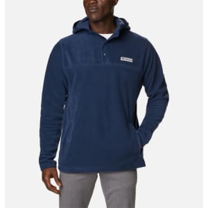 Columbia Men's Steens Mountain Novelty Half Snap Fleece Hoodie for $21 for members Columbia Men's Steens Mountain Novelty Half Snap Fleece Hoodie for $21 for members