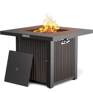 Embrange 28" Fire Pit Table for $119