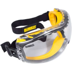 DeWalt Concealer Safety Goggles for $10