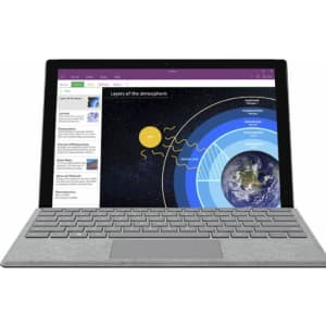 Microsoft Surface Pro 4 Core m3 12.3" 128GB Tablet w/ Keyboard for $600