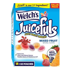 Welch's Juicefuls Juicy Fruit Snacks 14-Pack for $4.89 w/ Sub & Save