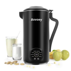 Bovoey Automatic 42-oz. Nut Milk Maker Machine for $36 Bovoey Automatic 42-oz. Nut Milk Maker Machine for $36