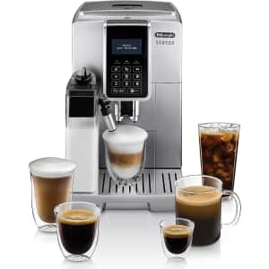 De'Longhi Espresso Machines at Amazon. Save on select machines, including the pictured De'Longhi Dinamica with LatteCrema System for $999.95 ($300 off).