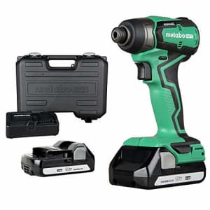 Metabo HPT Cordless 18V Impact Driver | Sub-Compact | Brushless Motor | Lithium-Ion Batteries | for $69