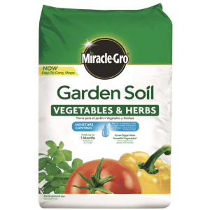 Miracle-Gro Vegetables & Herbs 1.5-Cu. Ft. Garden Soil for $6.99 w/ Ace Rewards